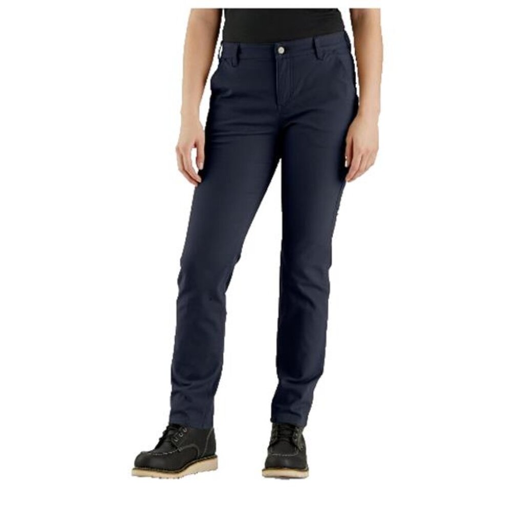 NEW- Carhartt Rugged Flex Relaxed Fit Canvas Work Pant- Women's 16